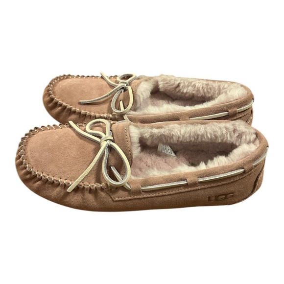 UGG Cozy pink Moccasin Slippers - Picture 2 of 5